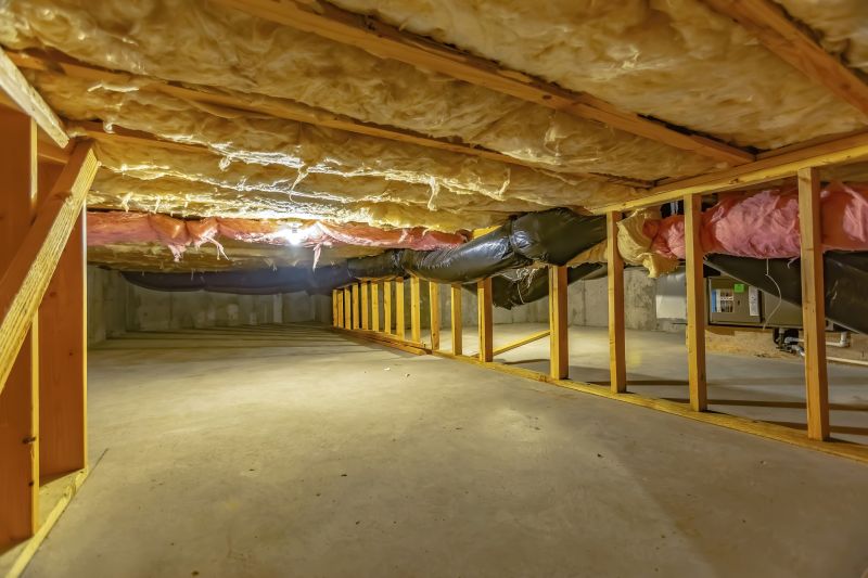Sealed and Insulated Crawlspace