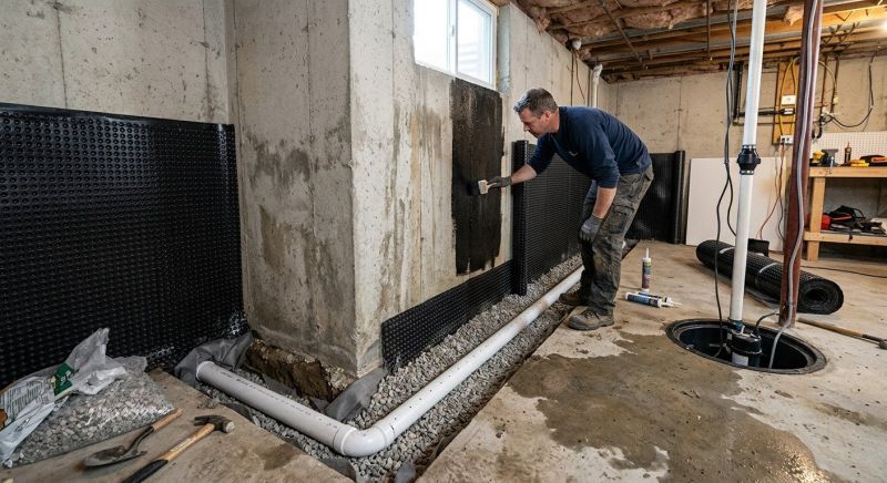 Basement Walls Waterproofing in Grand Rapids, MI